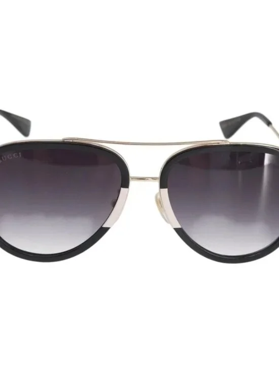 GUCCI Sunglasses metal Black Auth BA10537V - Picture 13 of 14